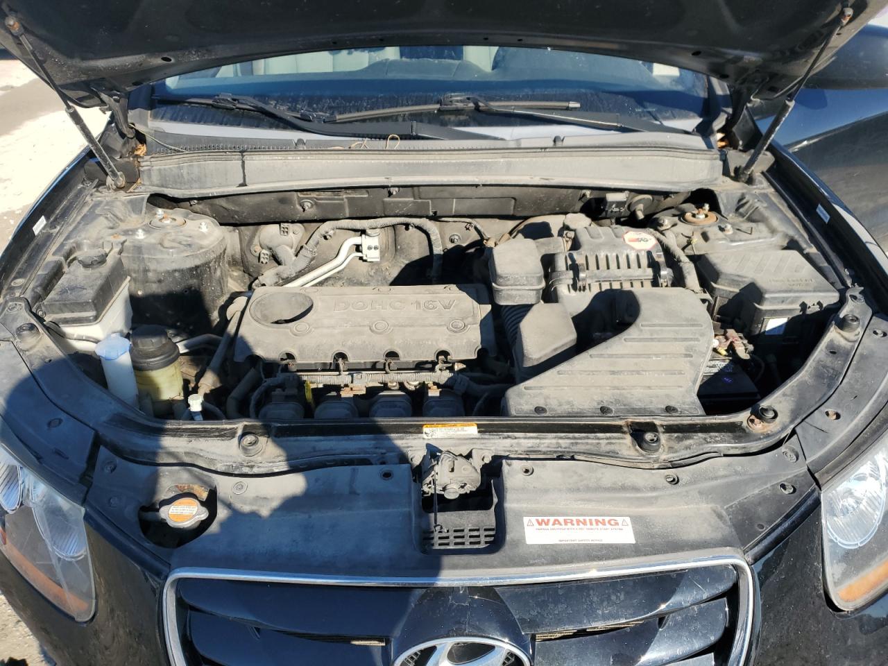2010 Hyundai Santa Fe VIN 5NMSG3AB3AH382368 Copart auction photo, front end damage thumbnail 13