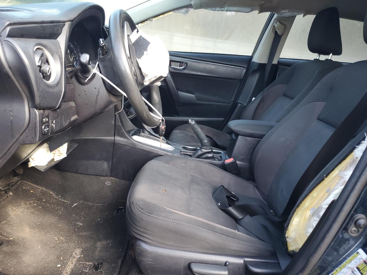 2019 Toyota Corolla VIN 2T1BURHE2KC224204 Copart auction photo, front end / side damage thumbnail 7