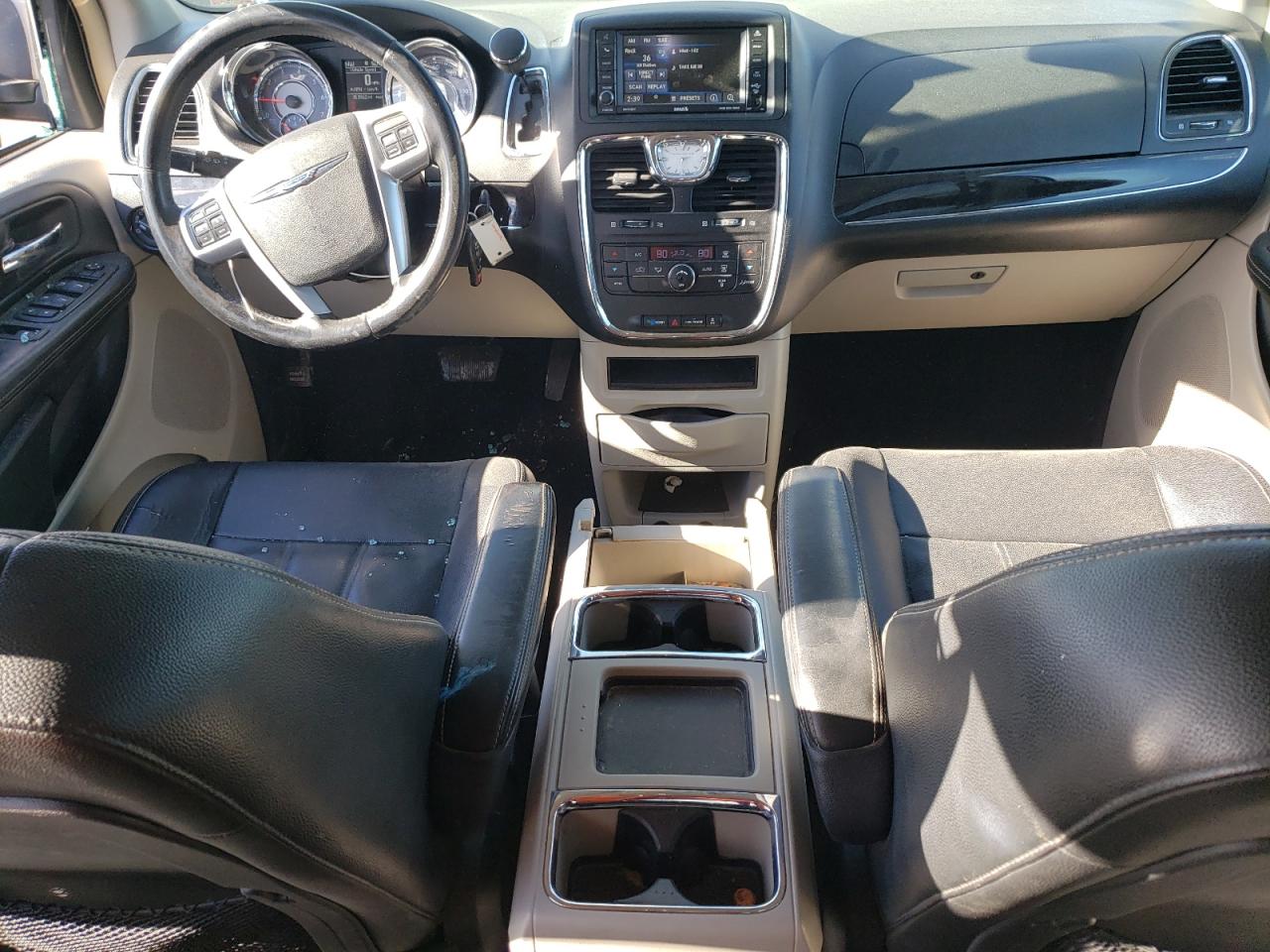 2014 Chrysler Town & Country VIN 2C4RC1BG2ER139221 Copart auction photo, side damage thumbnail 8