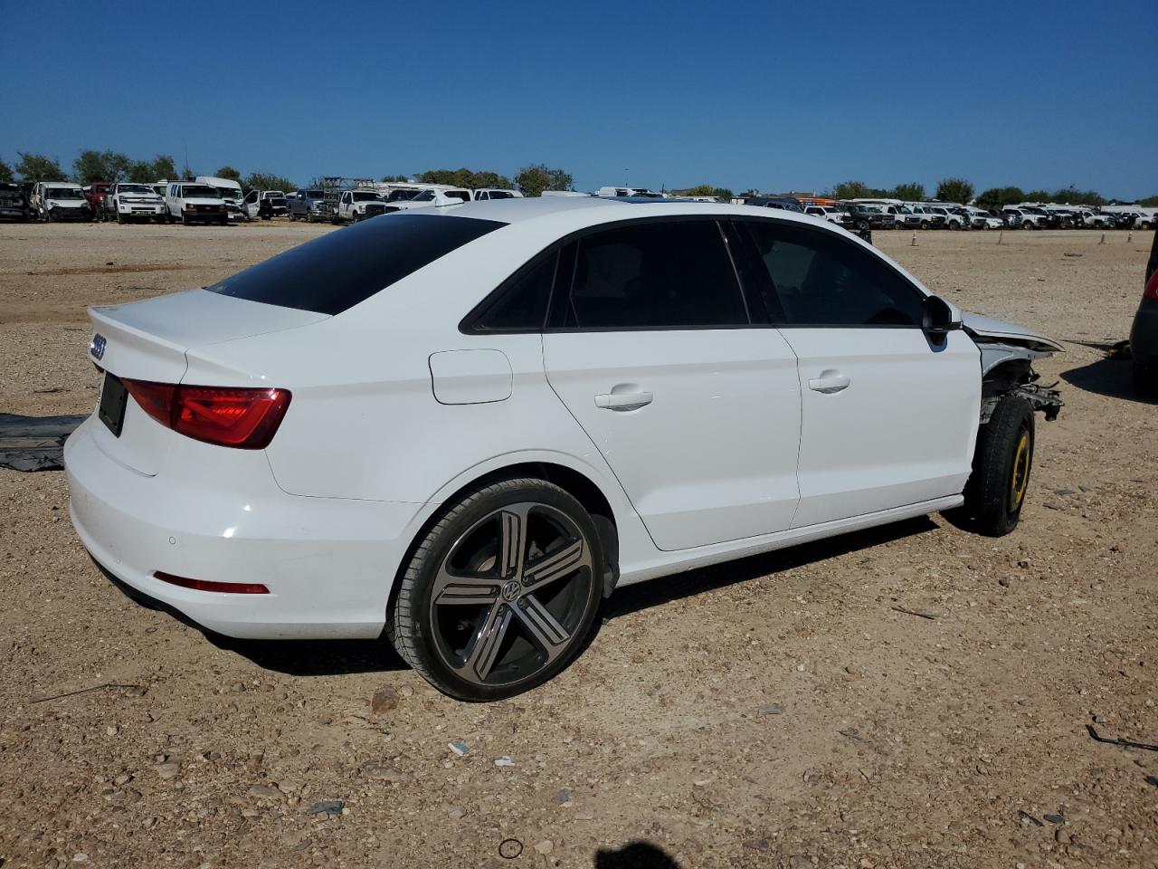 2016 Audi A3 VIN WAUA7GFF1G1052078 Copart auction photo, front end / side damage thumbnail 3