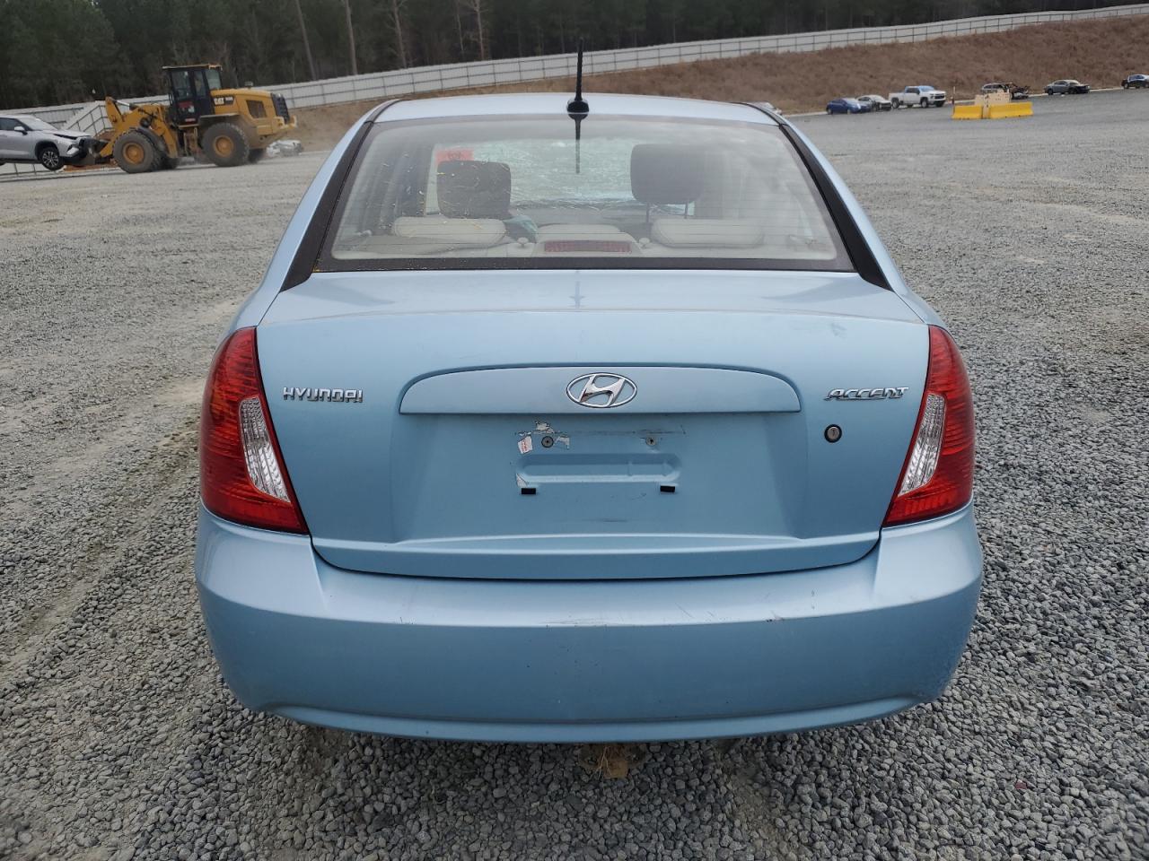 2010 Hyundai Accent VIN KMHCN4AC3AU415219 Copart auction photo, all over damage thumbnail 6