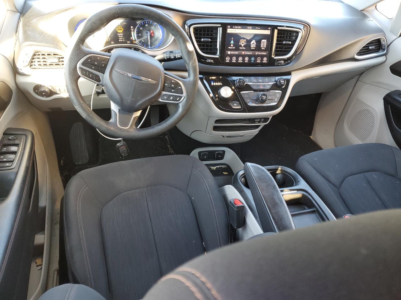 2019 Chrysler Pacifica VIN 2C4RC1FG8KR525471 Copart auction photo, front end / undercarriage damage thumbnail 8