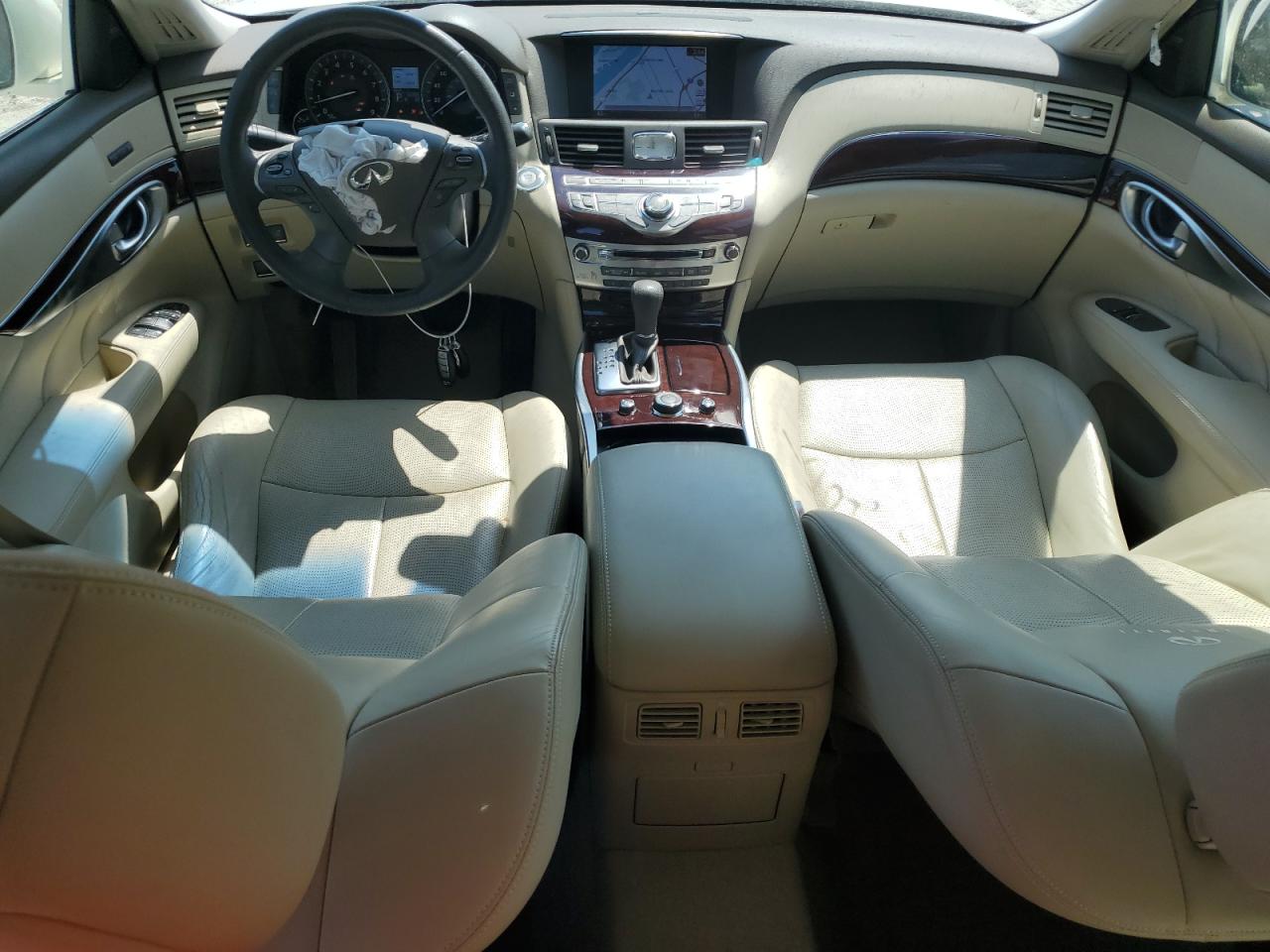 2012 Infiniti M VIN JN1BY1AP3CM335045 Copart auction photo, front end / minor dent/scratches damage thumbnail 8