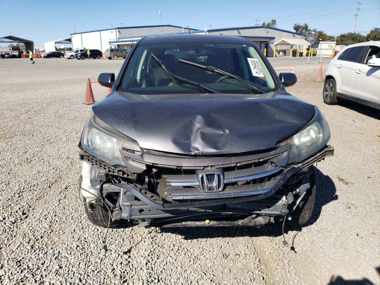 2013 Honda CR-V VIN 3CZRM3H52DG706217 Copart auction photo, front end damage thumbnail 5