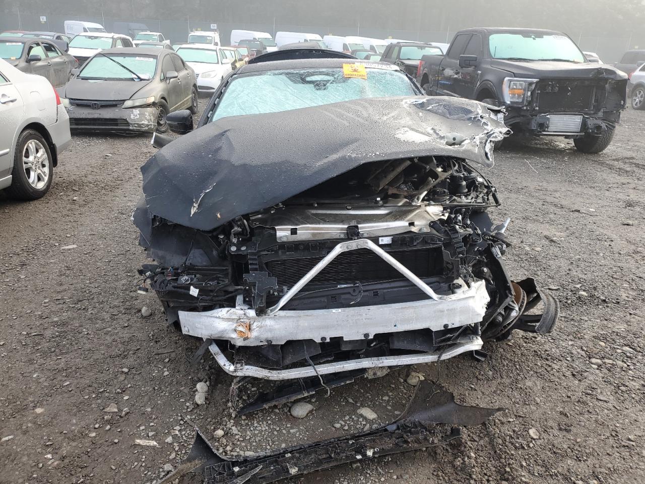 2022 BMW M4 VIN WBA13AR04NCK13234 Copart auction photo, all over / undercarriage damage thumbnail 5