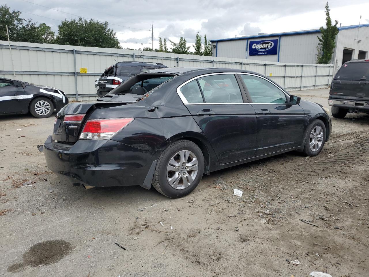2012 Honda Accord VIN 1HGCP2F65CA125690 Copart auction photo, rear end damage thumbnail 3