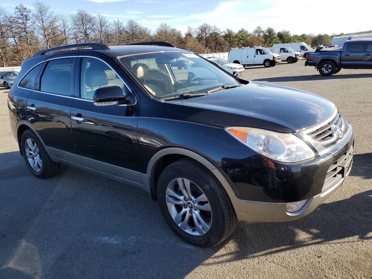 2012 Hyundai Veracruz VIN KM8NUDCC6CU203961 Copart auction photo, mechanical / minor dent/scratches damage thumbnail 4