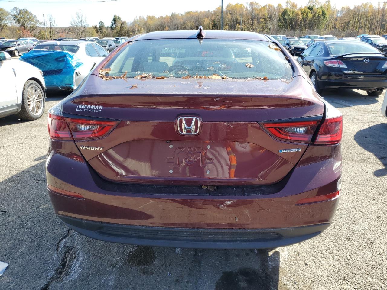 2020 Honda Insight VIN 19XZE4F51LE008798 Copart auction photo, rear end / minor dent/scratches damage thumbnail 6
