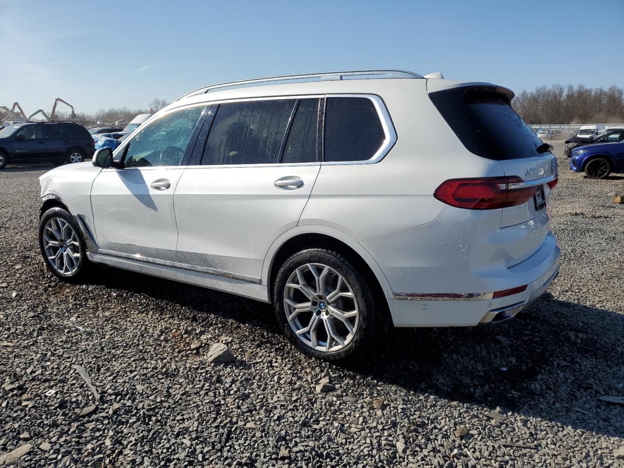 2019 BMW X7 VIN 5UXCW2C50KL086103 Copart auction photo, front end damage thumbnail 2