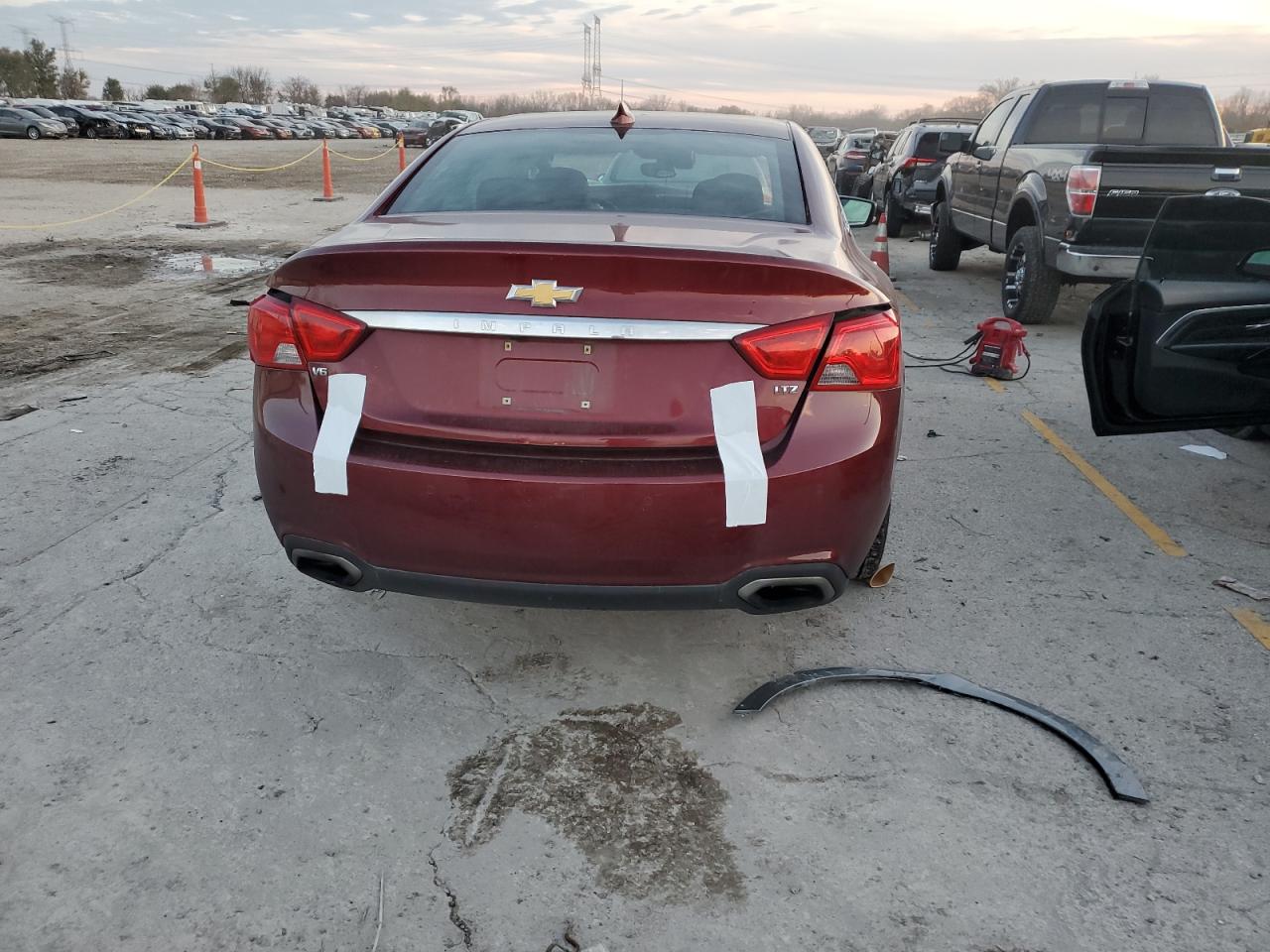 2016 Chevrolet Impala VIN 2G1145S34G9153485 Copart auction photo, front end damage thumbnail 6