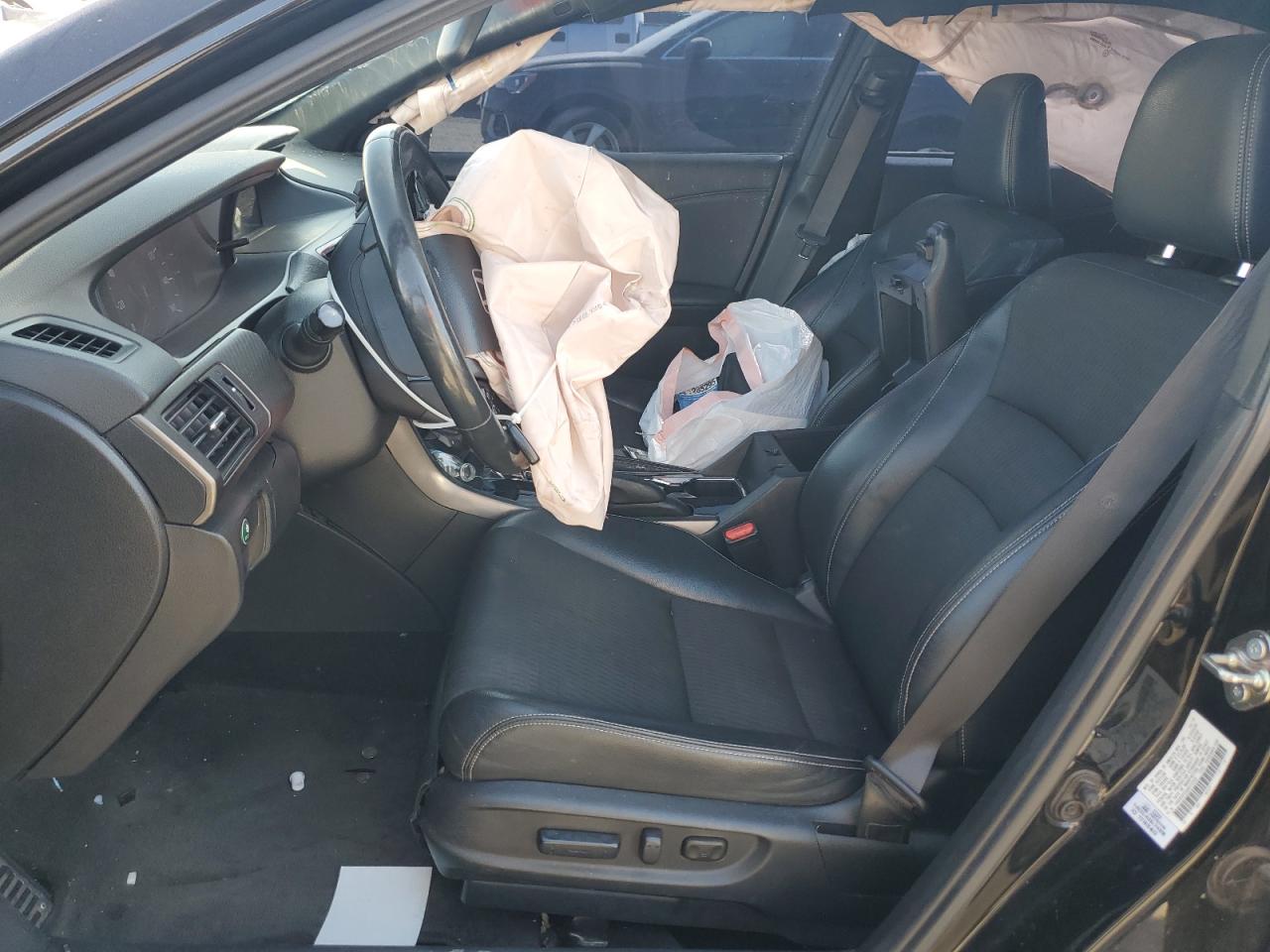2016 Honda Accord VIN 1HGCR2F5XGA210306 Copart auction photo, all over damage thumbnail 7