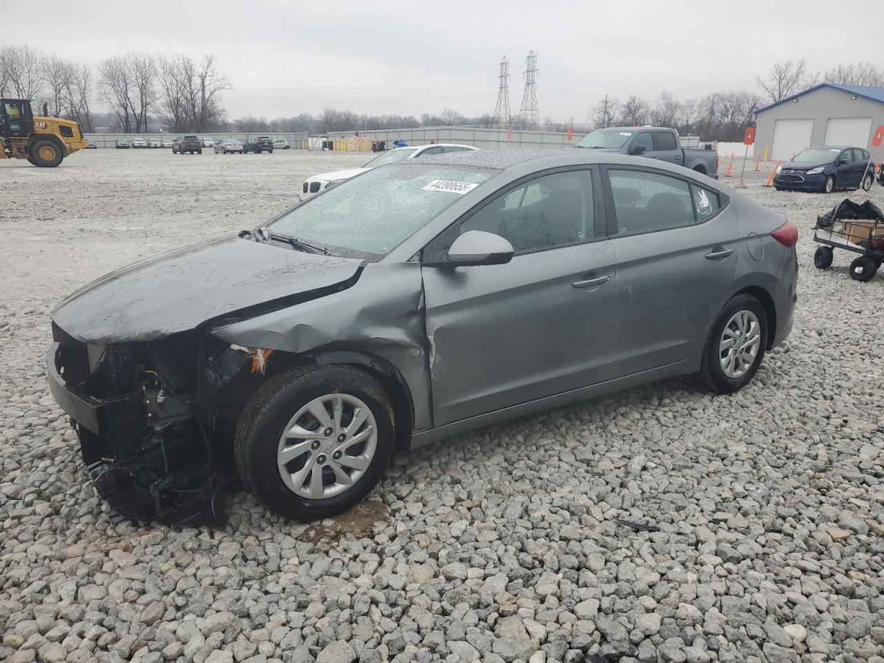 2018 Hyundai Elantra VIN KMHD74LF5JU637346