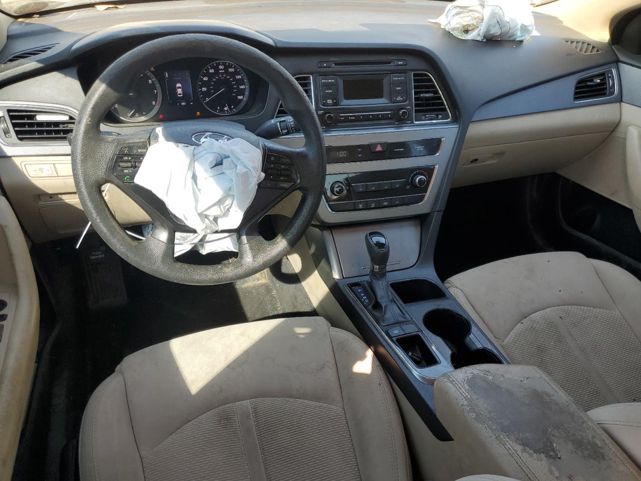 2015 Hyundai Sonata VIN 5NPE24AF1FH154187 Copart auction photo, front end damage thumbnail 8