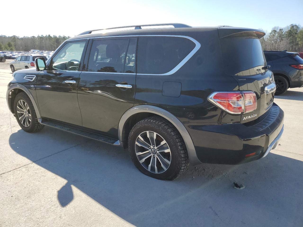 2018 Nissan Armada VIN JN8AY2ND3J9050896 Copart auction photo, front end damage thumbnail 2