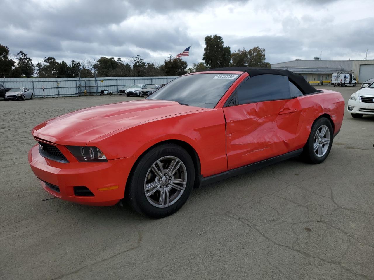 2012 Ford Mustang VIN 1ZVBP8EM8C5225222