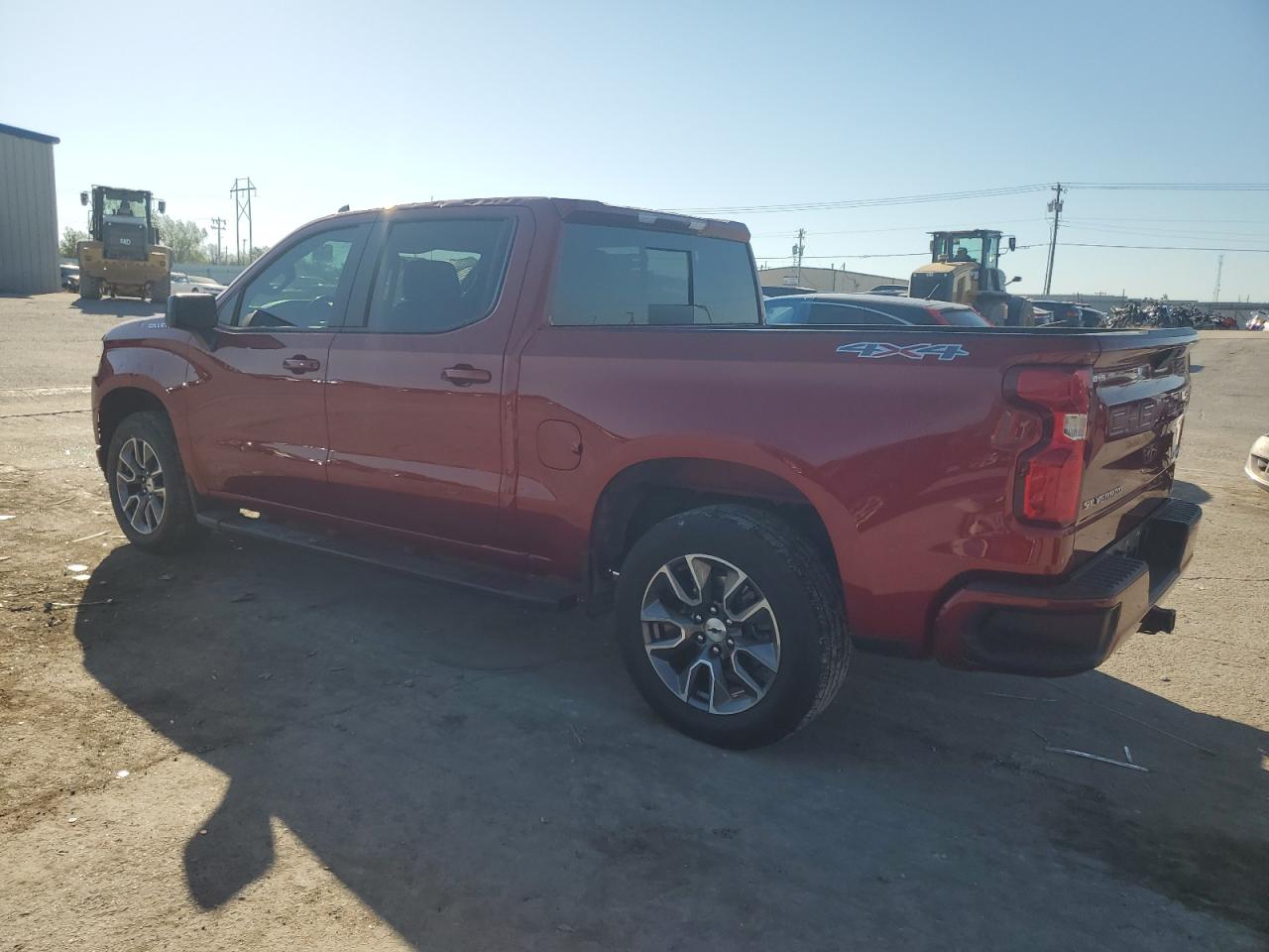 2021 Chevrolet Silverado VIN 3GCUYEET6MG141120 Copart auction photo, hail / minor dent/scratches damage thumbnail 2