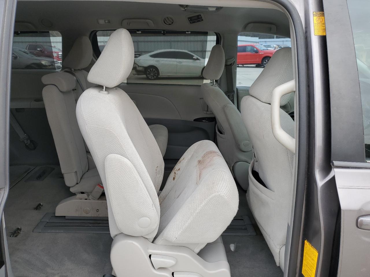 2014 Toyota Sienna VIN 5TDKK3DCXES491447 Copart auction photo, front end damage thumbnail 11