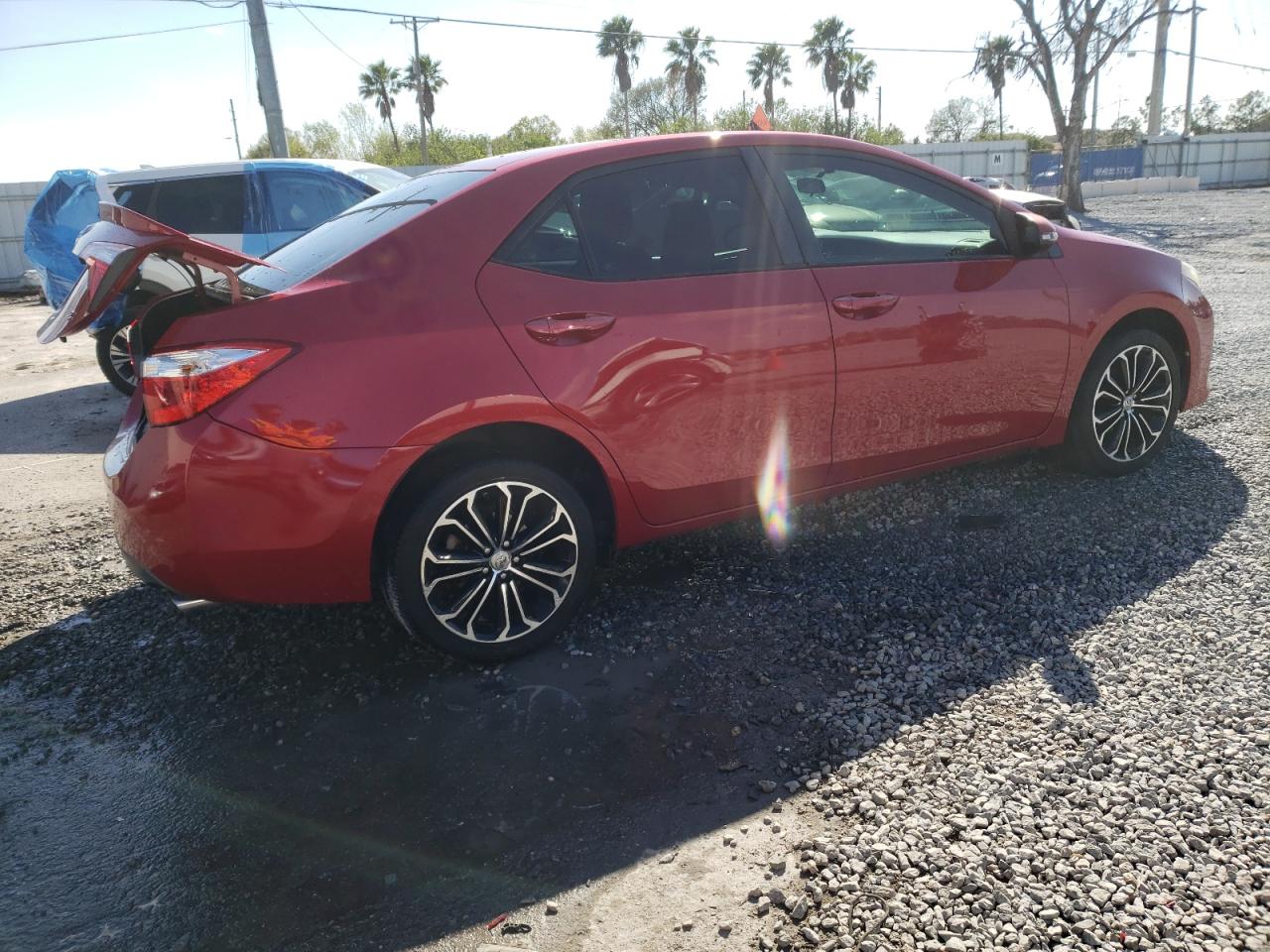 2014 Toyota Corolla VIN 2T1BURHE6EC168532 Copart auction photo, rear end damage thumbnail 3