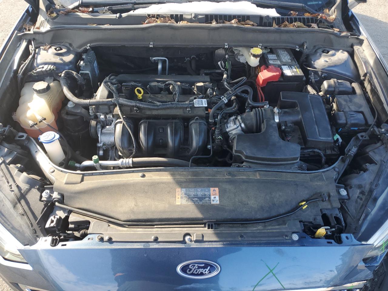 2018 Ford Fusion VIN 3FA6P0G79JR179073 Copart auction photo, front end damage thumbnail 11