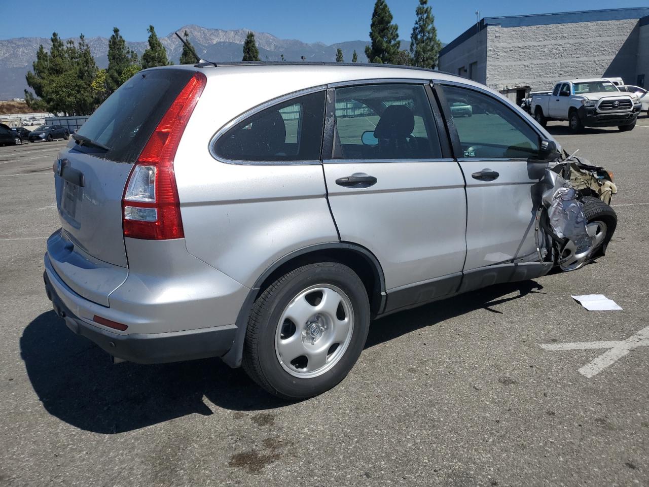 2010 Honda CR-V VIN 5J6RE3H3XAL033798 Copart auction photo, front end / undercarriage damage thumbnail 3
