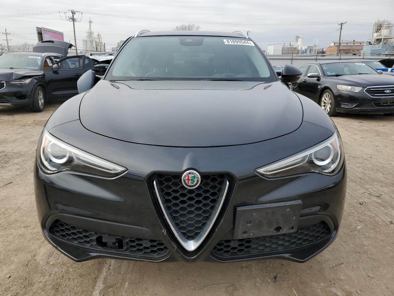 2018 Alfa Romeo Stelvio VIN ZASFAKBN3J7B90968 Copart auction photo, side / minor dent/scratches damage thumbnail 5