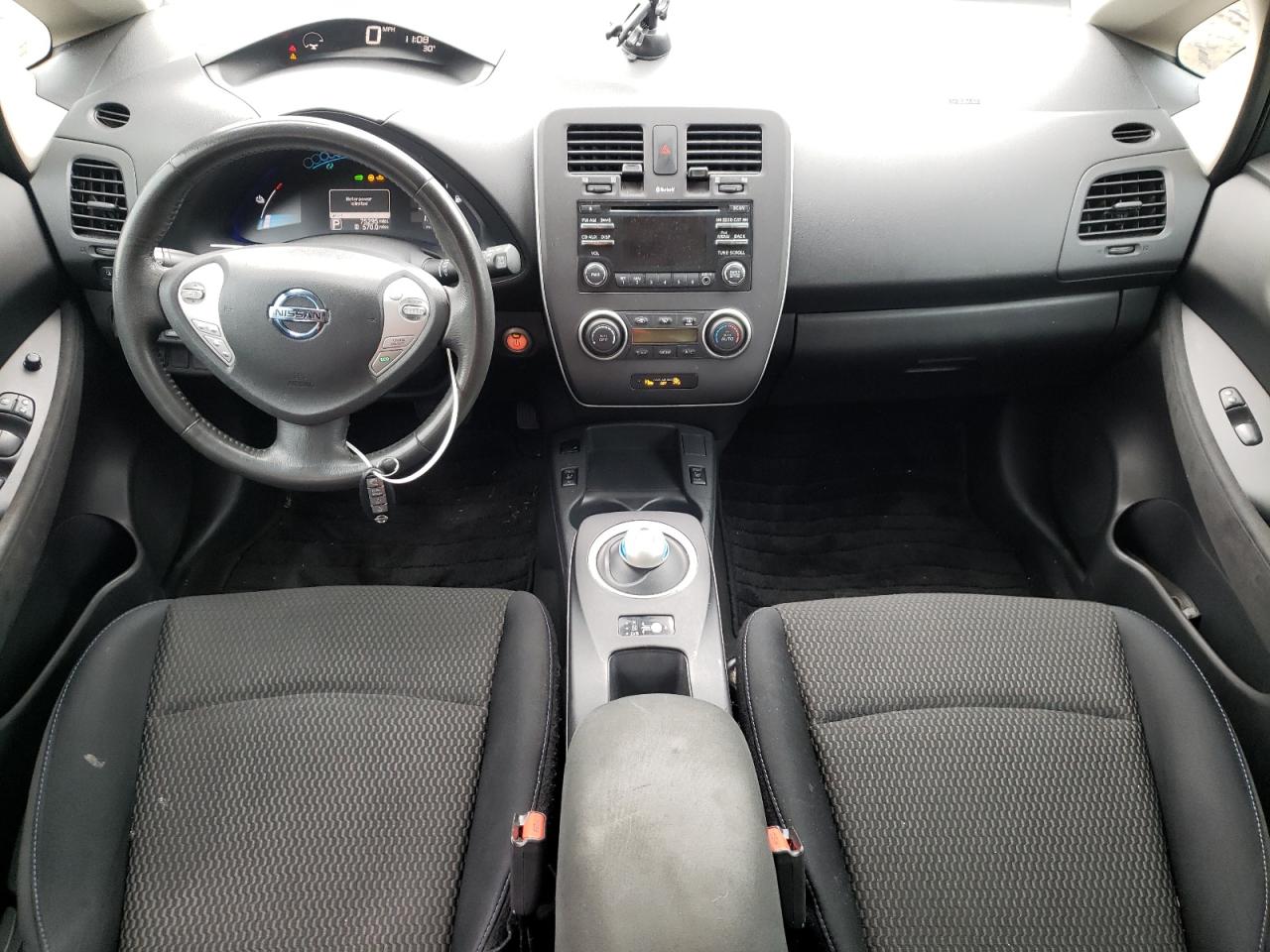 2015 Nissan Leaf VIN 1N4AZ0CPXFC319888 Copart auction photo, front end damage thumbnail 8