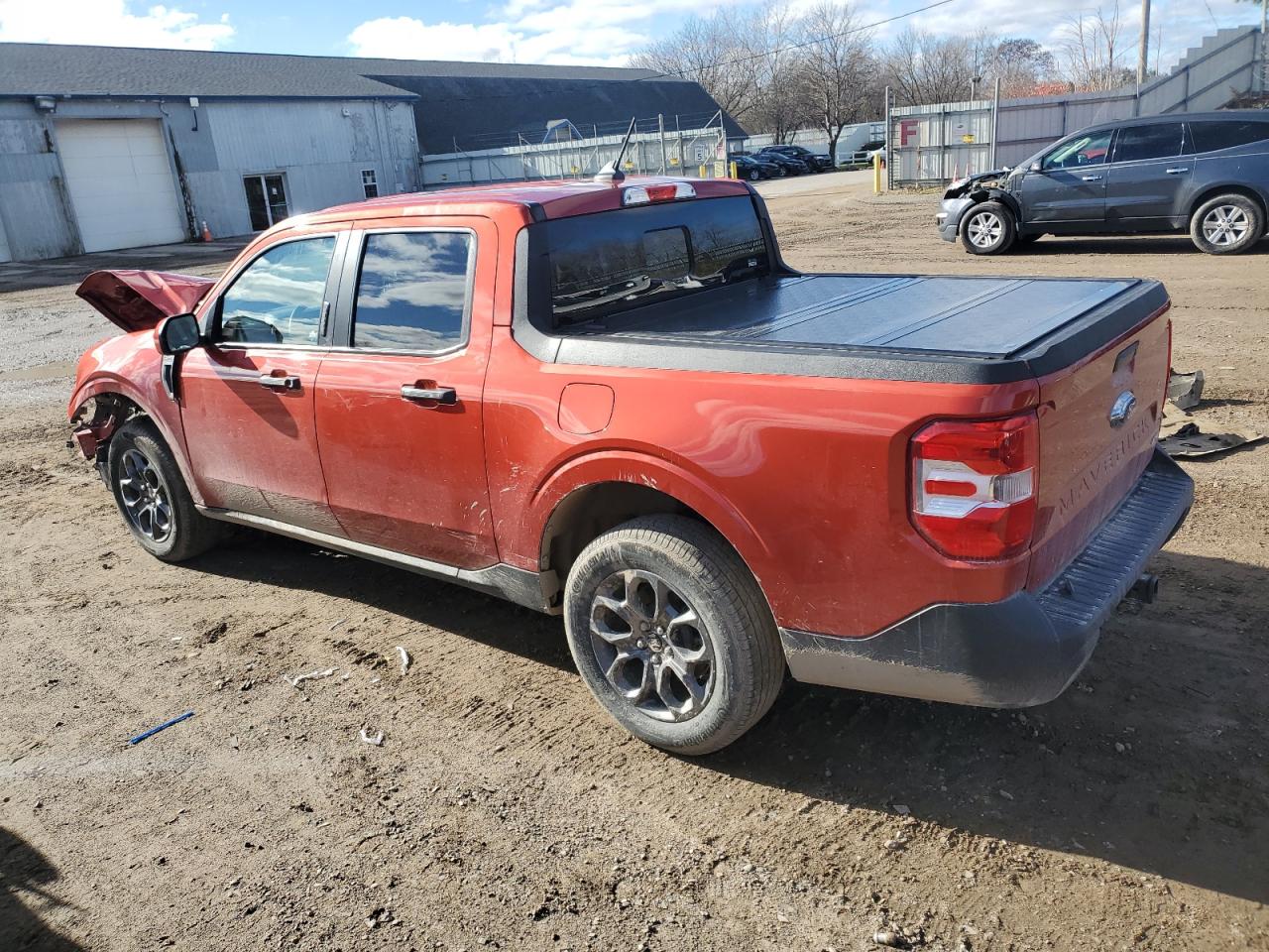 2022 Ford Maverick VIN 3FTTW8F9XNRA02250 Copart auction photo, front end damage thumbnail 2