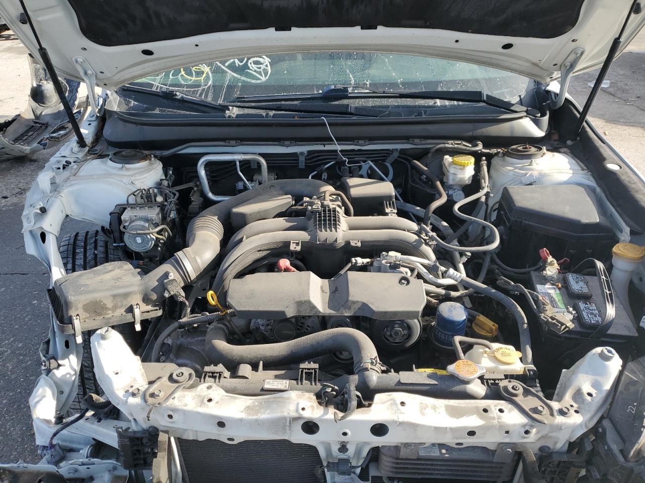 2019 Subaru Outback VIN 4S4BSAFCXK3327240 Copart auction photo, side / front end damage thumbnail 12