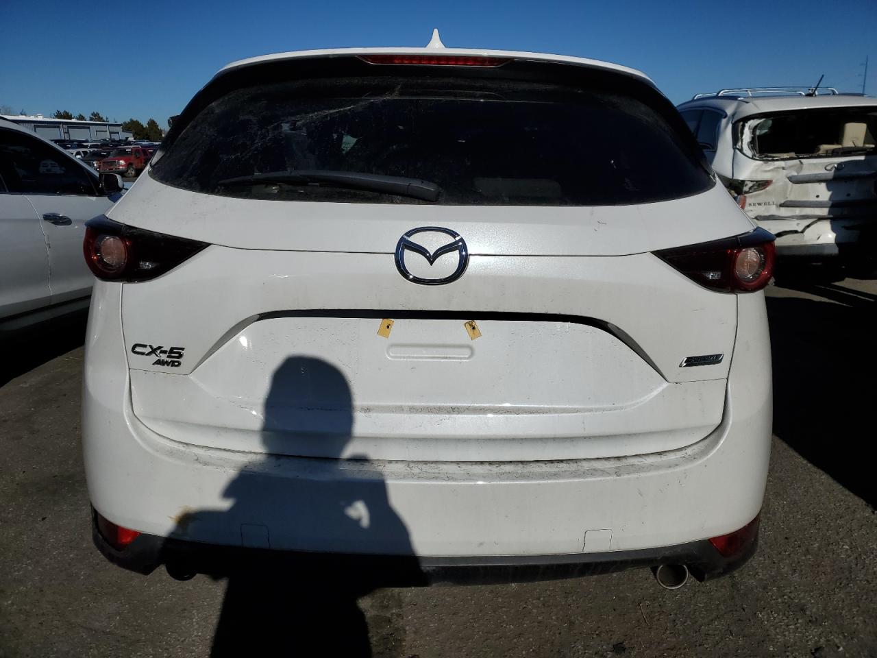 2019 Mazda CX-5 VIN JM3KFBCM5K1507899 Copart auction photo, all over damage thumbnail 6