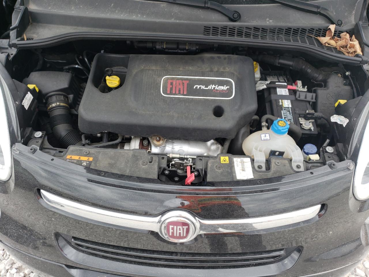 2017 Fiat 500 VIN ZFBCFACH1HZ040164 Copart auction photo, side damage thumbnail 14