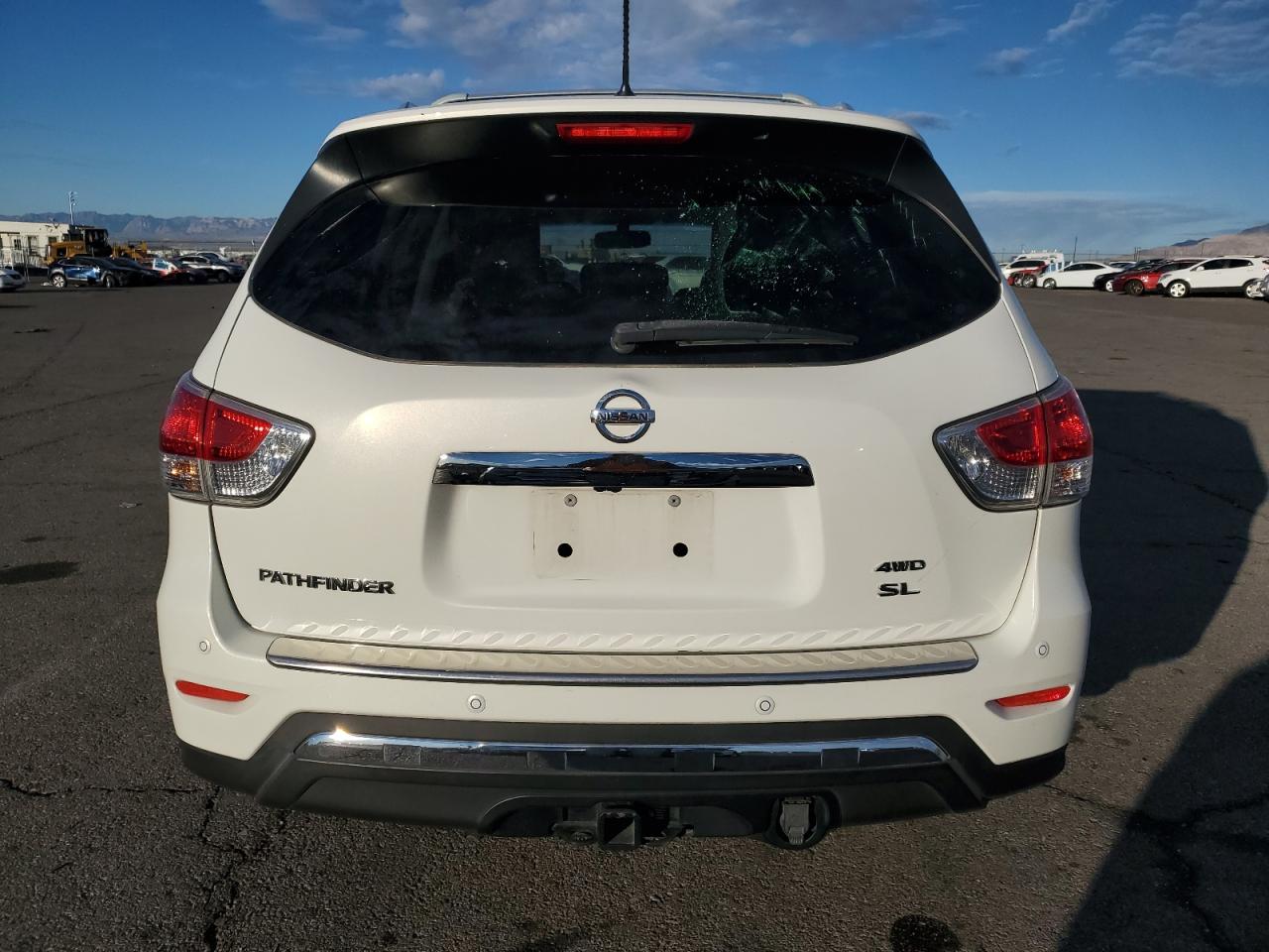 2014 Nissan Pathfinder VIN 5N1AR2MM6EC680829 Copart auction photo, side damage thumbnail 6