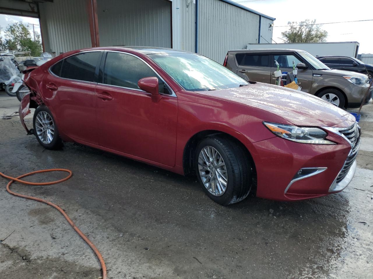 2018 Lexus ES VIN 58ABK1GG4JU086455 Copart auction photo, rear end / front end damage thumbnail 4