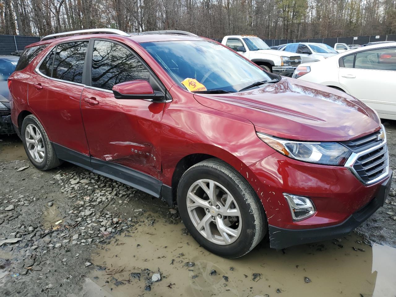 2021 Chevrolet Equinox VIN 2GNAXKEV2M6103957 Copart auction photo, side damage thumbnail 4