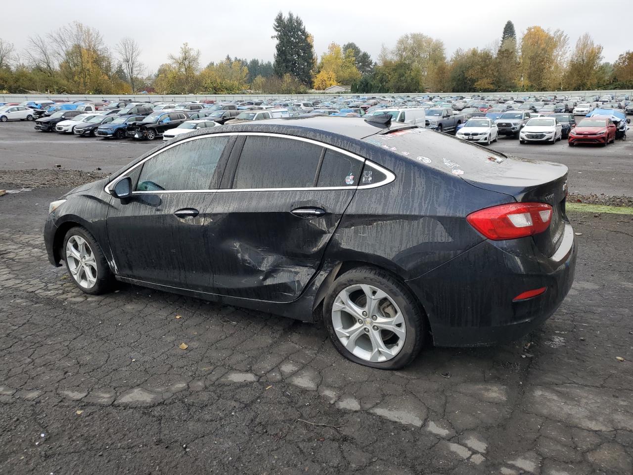 2017 Chevrolet Cruze VIN 1G1BF5SM3H7105194 Copart auction photo, side damage thumbnail 2