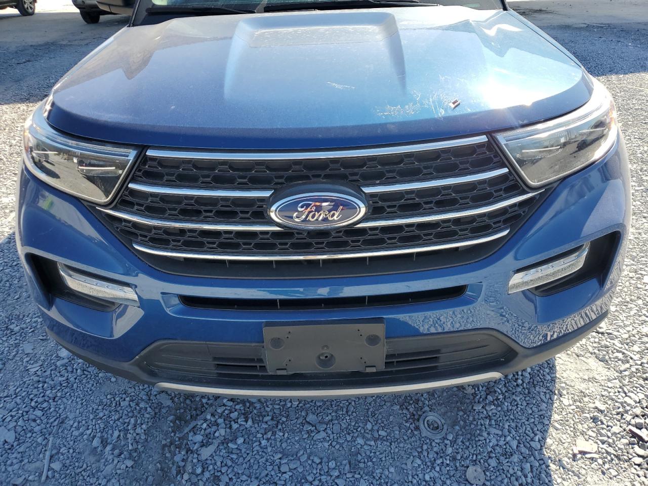 2020 Ford Explorer VIN 1FMSK7DH2LGB01110 Copart auction photo, rear end damage thumbnail 12