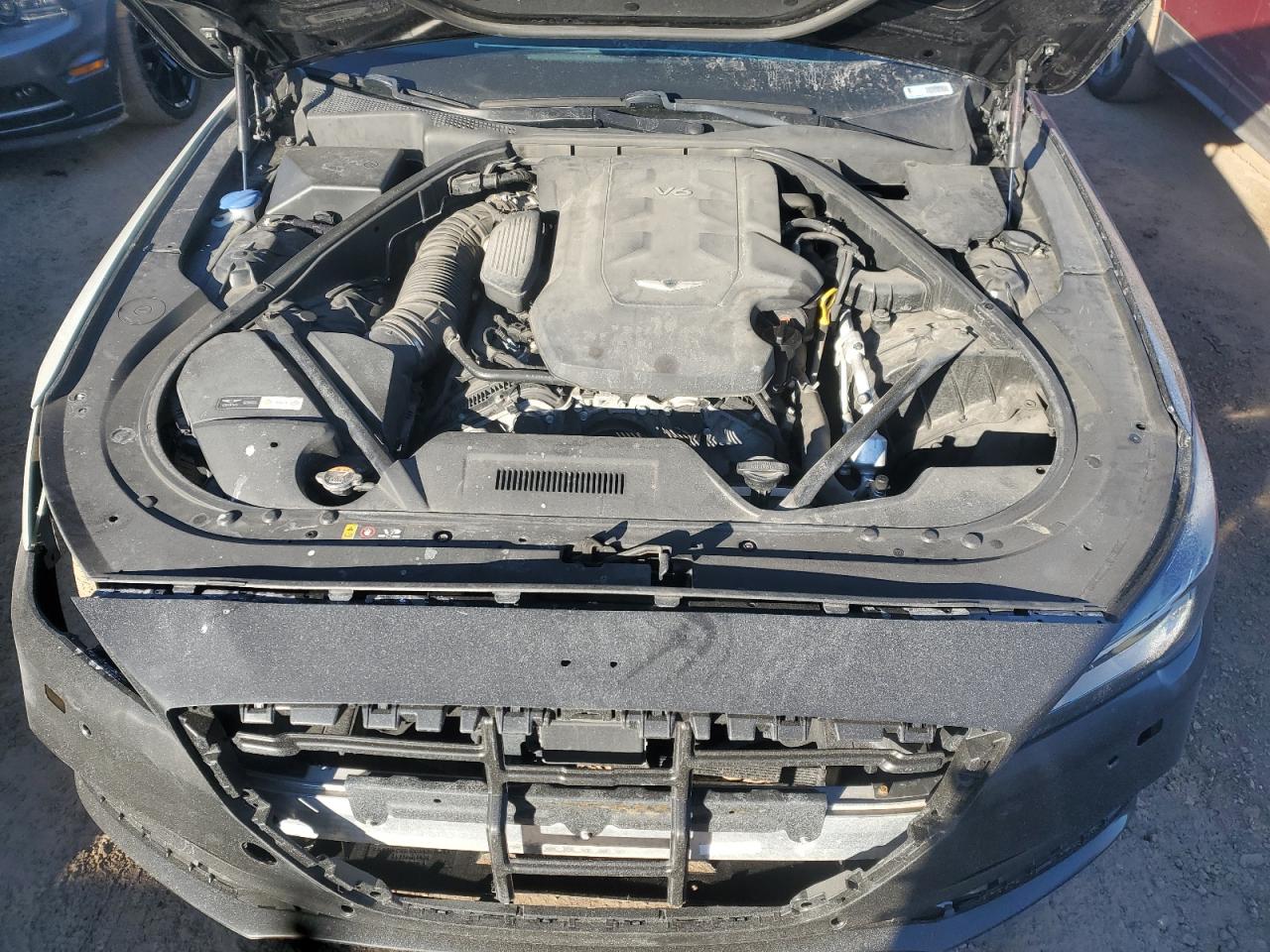2018 Genesis G80 VIN KMHGN4JE2JU248807 Copart auction photo, front end damage thumbnail 11