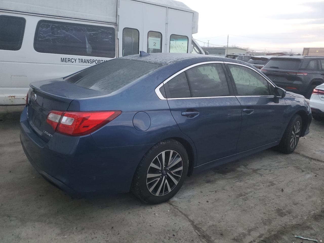 2019 Subaru Legacy VIN 4S3BNAF67K3019559 Copart auction photo, vandalism / stripped damage thumbnail 3