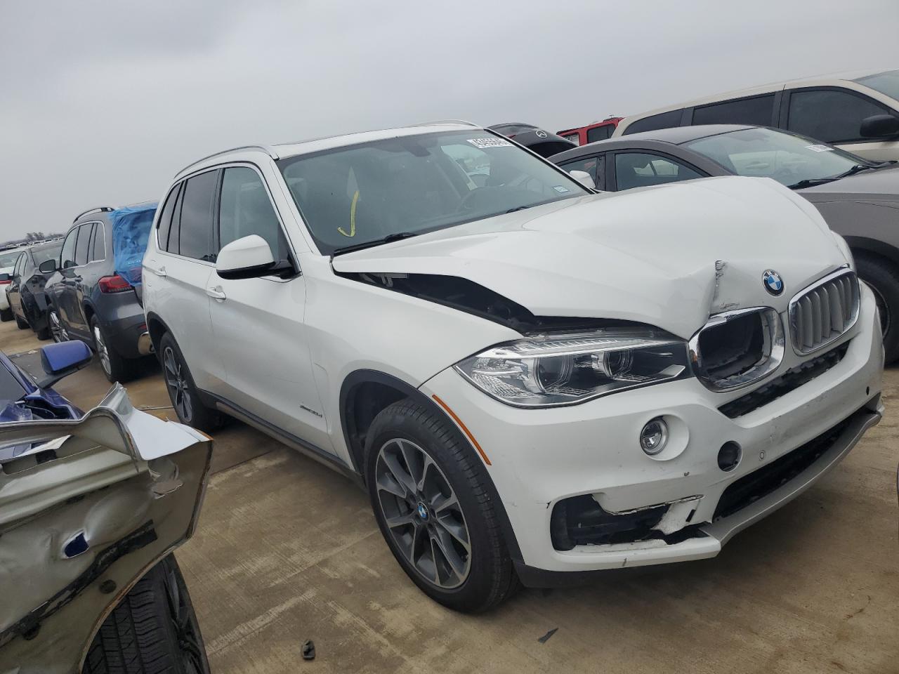 2014 BMW X5 VIN 5UXKS4C55E0J97089 Copart auction photo, front end damage thumbnail 4