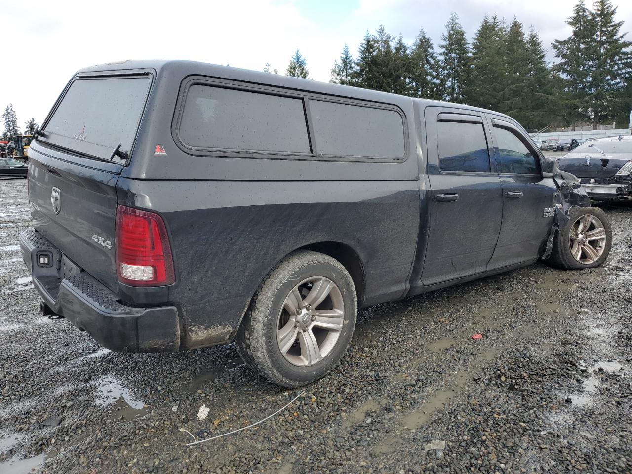 2016 RAM 1500 VIN 1C6RR7UT8GS380169 Copart auction photo, undercarriage / front end damage thumbnail 3