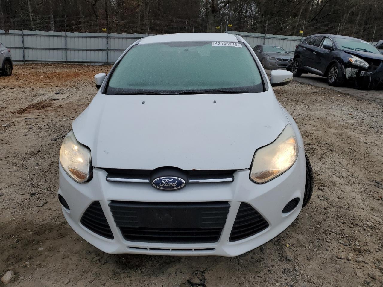 2014 Ford Focus VIN 1FADP3F21EL424418 Copart auction photo, front end / side damage thumbnail 5