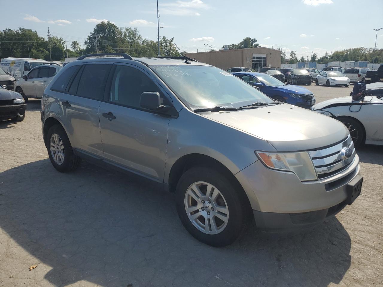 2008 Ford Edge VIN 2FMDK36C38BB38281 Copart auction photo, rear end damage thumbnail 4
