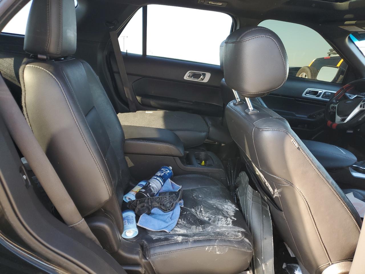 2015 Ford Explorer VIN 1FM5K7F8XFGA39955 Copart auction photo, front end / hail damage thumbnail 10