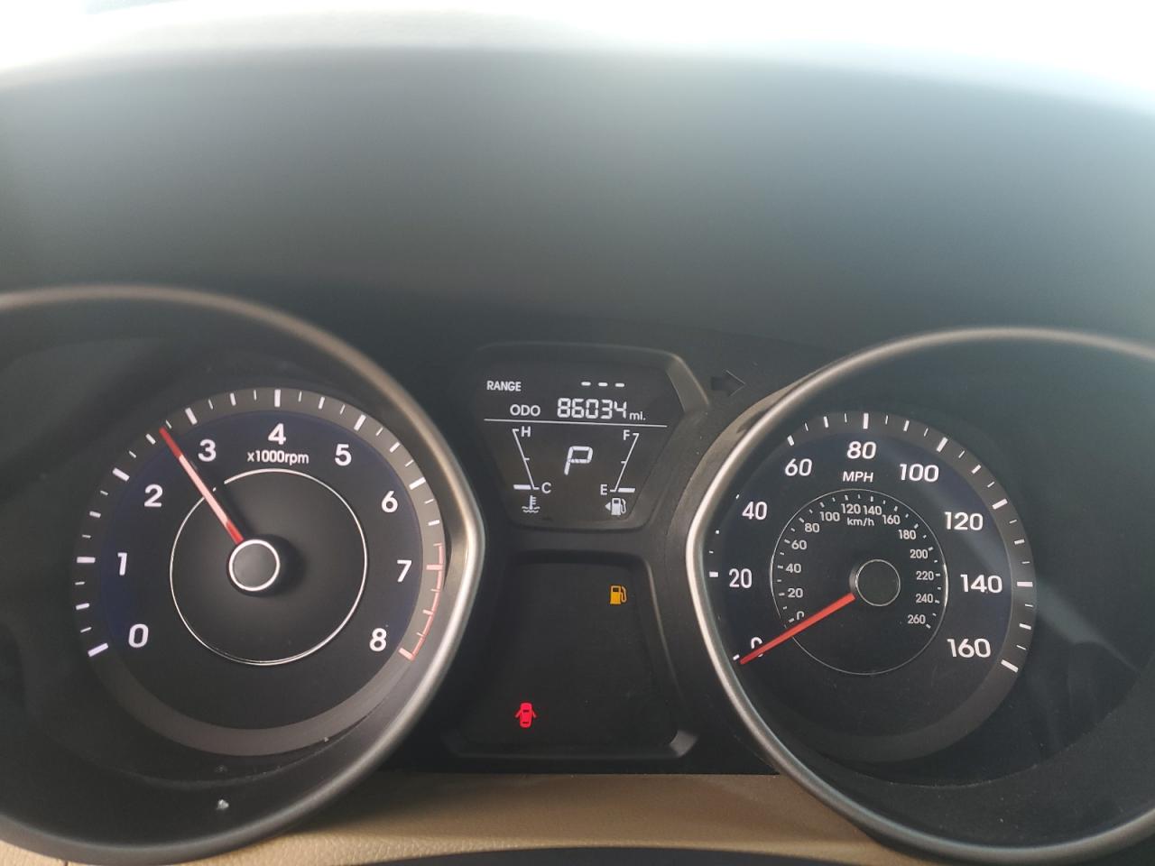 2013 Hyundai Elantra VIN 5NPDH4AE6DH427347 Copart auction photo, minor dent/scratches damage thumbnail 9