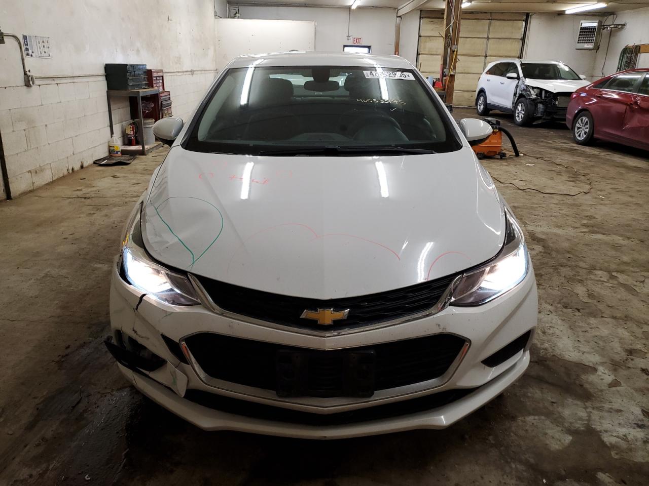 2016 Chevrolet Cruze VIN 1G1BE5SM3G7257915 Copart auction photo, front end damage thumbnail 5