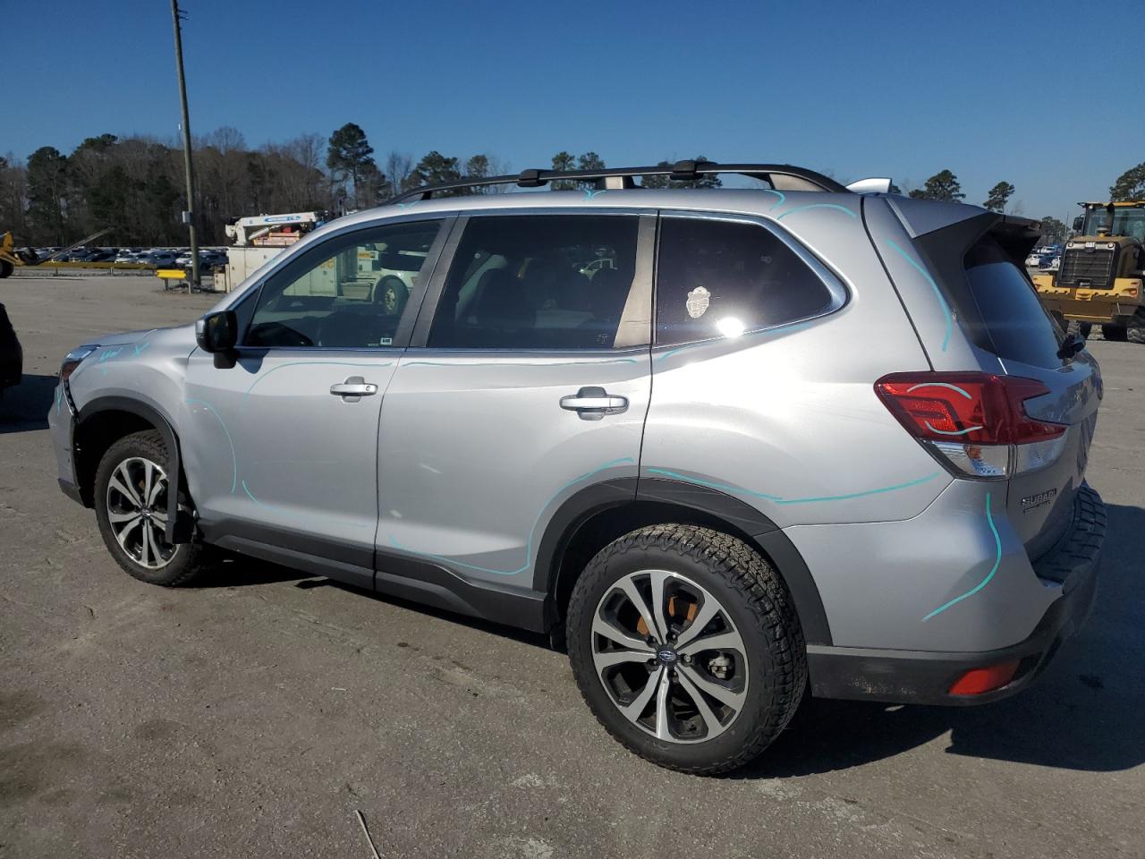 2021 Subaru Forester VIN JF2SKAUC6MH503733 Copart auction photo, front end / side damage thumbnail 2