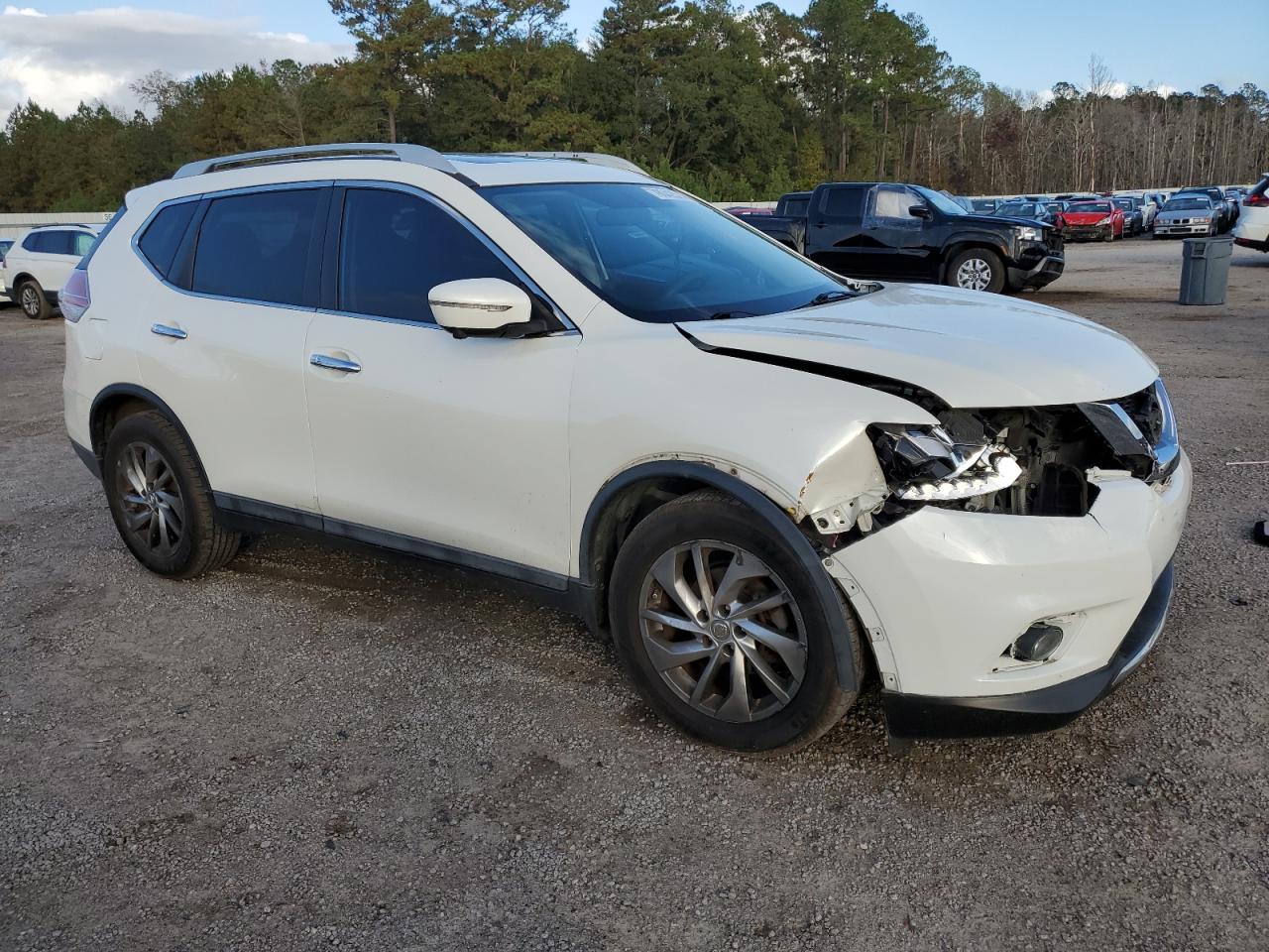 2015 Nissan Rogue VIN 5N1AT2MT6FC774221 Copart auction photo, front end damage thumbnail 4