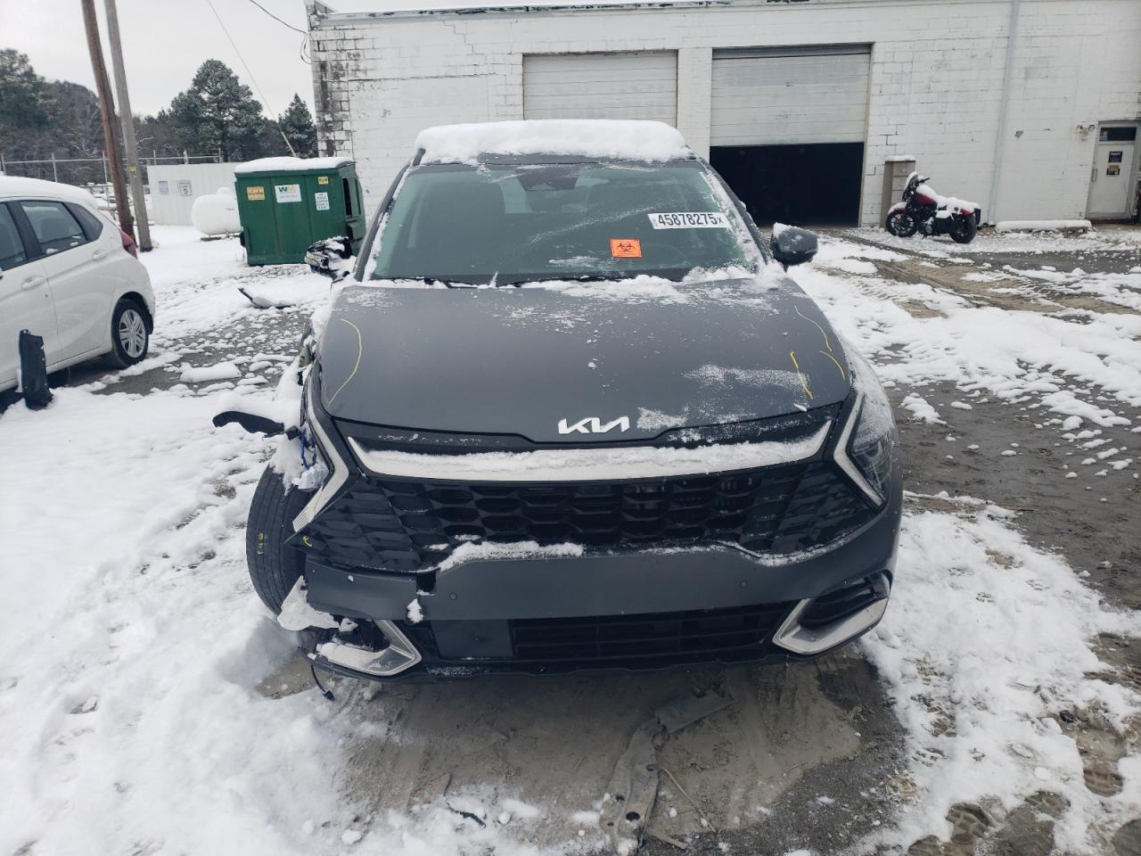 2024 KIA Sportage VIN KNDPXCDGXR7119794 Copart auction photo, front end / side damage thumbnail 5