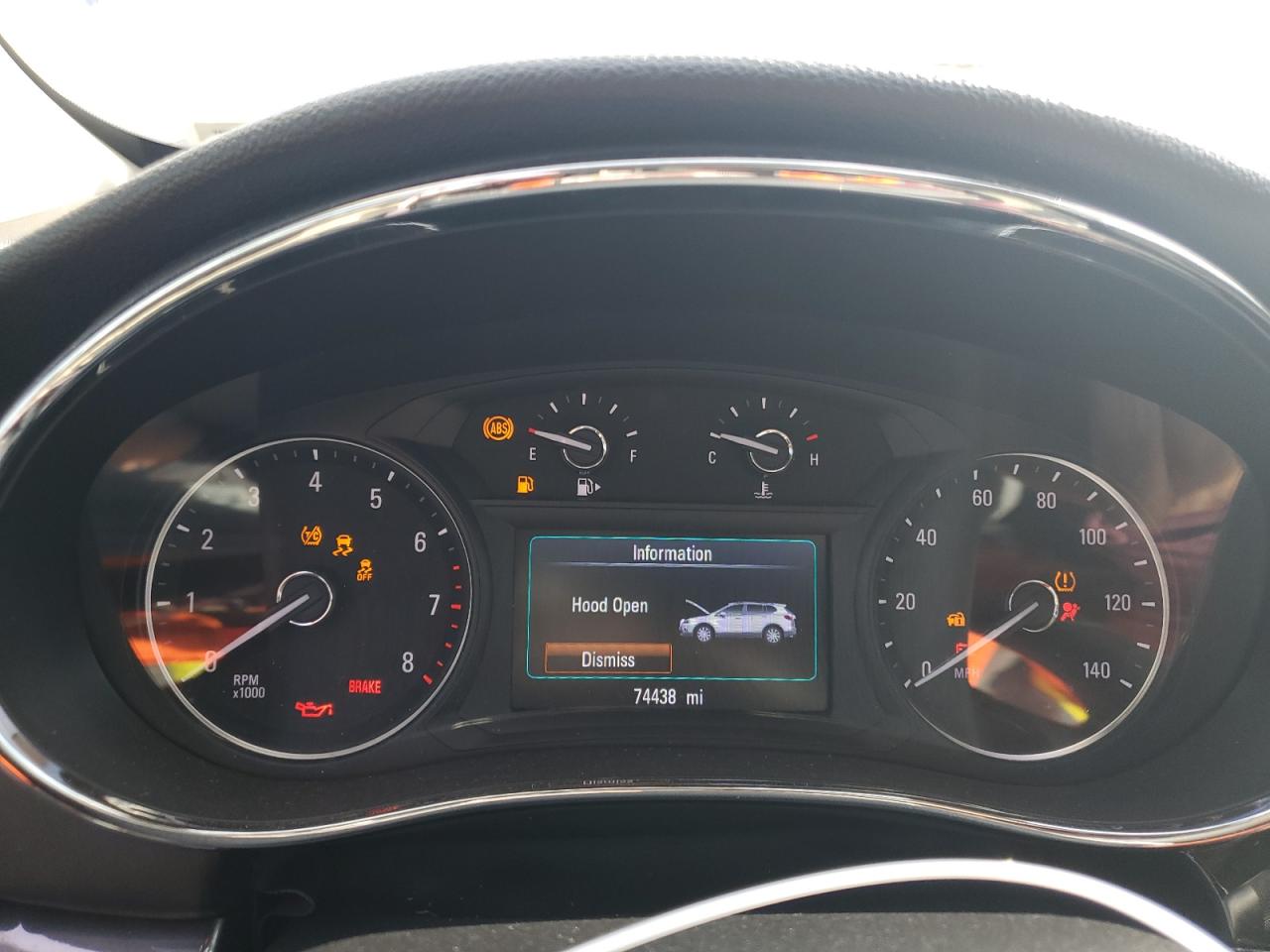 2019 Buick Encore VIN KL4CJASB6KB788752 Copart auction photo, front end damage thumbnail 9