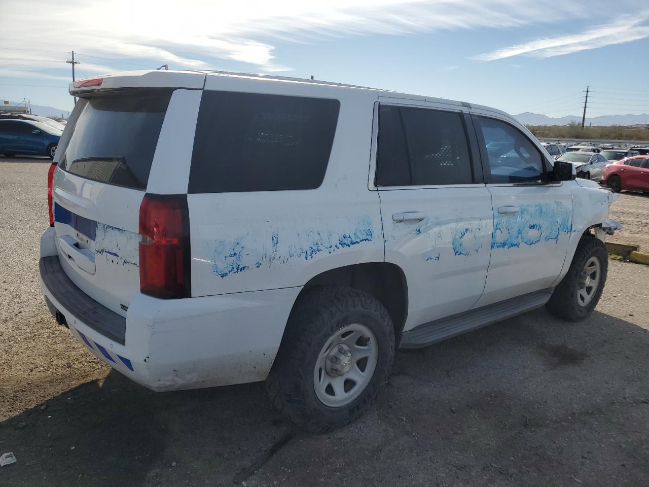 2015 Chevrolet Tahoe VIN 1GNSK3EC4FR278130 Copart auction photo, front end damage thumbnail 3