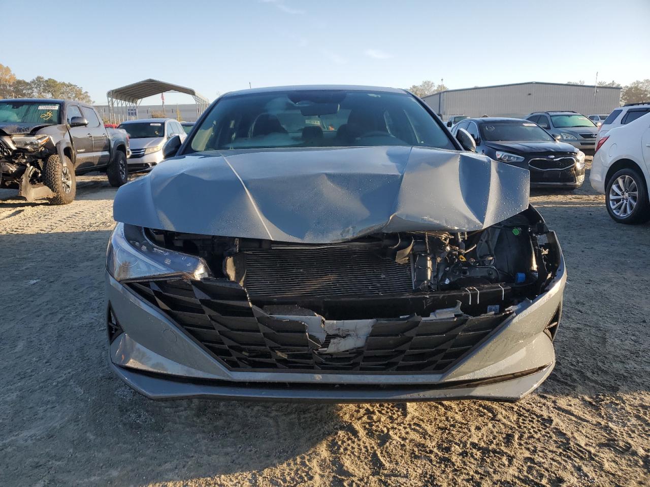 2023 Hyundai Elantra VIN KMHLM4AG4PU378633 Copart auction photo, front end damage thumbnail 5